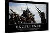 Excellence: Citation Et Affiche D'Inspiration Et Motivation-null-Stretched Canvas