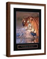 Excellence-null-Framed Art Print