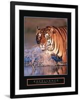 Excellence-null-Framed Art Print