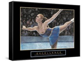 Excellence-null-Framed Stretched Canvas