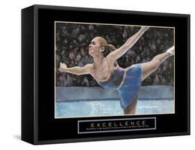 Excellence-null-Framed Stretched Canvas