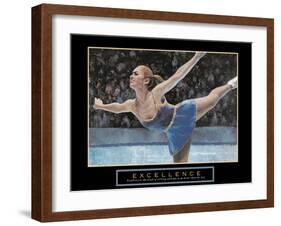 Excellence-null-Framed Art Print