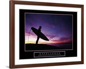 Excellence-null-Framed Art Print