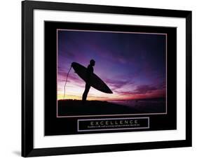 Excellence-null-Framed Art Print