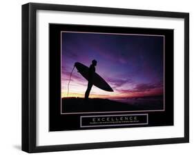 Excellence-null-Framed Art Print