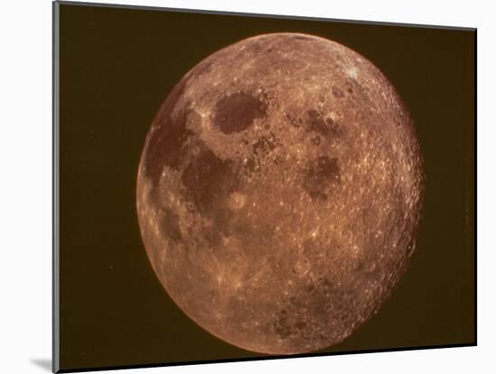 Excellent Closeup of a Full Moon-null-Mounted Premium Photographic Print