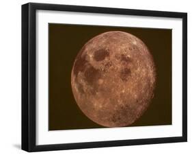 Excellent Closeup of a Full Moon-null-Framed Photographic Print