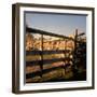 Excellent Detail of a Fieldstone Fence, a Good Example of Early American Masonry-Walker Evans-Framed Photographic Print