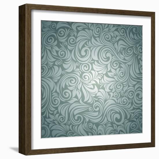 Excellent Floral Background-Pagina-Framed Art Print