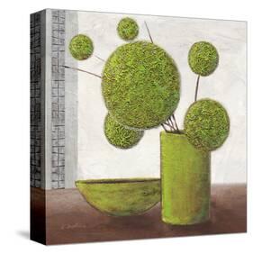 Excellent Green Balloons-Karsten Kirchner-Stretched Canvas