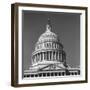 Excellent Monumental View of the Capitol Building and Dome, Showing the Central Section-Walker Evans-Framed Photographic Print