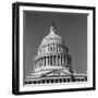 Excellent Monumental View of the Capitol Building and Dome, Showing the Central Section-Walker Evans-Framed Photographic Print