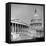 Excellent Monumental View of the Capitol Building and Dome, Showing the Central Section-Walker Evans-Framed Stretched Canvas