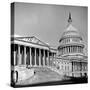 Excellent Monumental View of the Capitol Building and Dome, Showing the Central Section-Walker Evans-Stretched Canvas