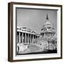 Excellent Monumental View of the Capitol Building and Dome, Showing the Central Section-Walker Evans-Framed Photographic Print