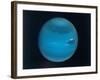 Excellent Narrow-Angle Camera Views of the Planet Neptune Taken from Voyager 2 Spacecraft-null-Framed Photographic Print