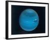 Excellent Narrow-Angle Camera Views of the Planet Neptune Taken from Voyager 2 Spacecraft-null-Framed Photographic Print