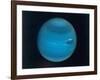 Excellent Narrow-Angle Camera Views of the Planet Neptune Taken from Voyager 2 Spacecraft-null-Framed Photographic Print