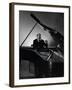 Excellent Photgraph of Pianist Josef Hofmann Seated at Piano in His Studio-Gjon Mili-Framed Premium Photographic Print