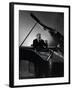 Excellent Photgraph of Pianist Josef Hofmann Seated at Piano in His Studio-Gjon Mili-Framed Premium Photographic Print