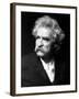 Excellent Portrait of American Author Samuel Langhorne Clemens, aka Mark Twain-null-Framed Premium Photographic Print