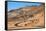 Excellent Road, Crossing Death Valley in the Usa. the Desert and Mountains-kavram-Framed Stretched Canvas