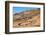 Excellent Road, Crossing Death Valley in the Usa. the Desert and Mountains-kavram-Framed Photographic Print