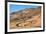 Excellent Road, Crossing Death Valley in the Usa. the Desert and Mountains-kavram-Framed Photographic Print