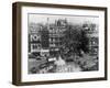 Excellent View of a Bustling Piccadilly Circus-null-Framed Photographic Print