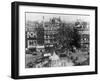 Excellent View of a Bustling Piccadilly Circus-null-Framed Photographic Print