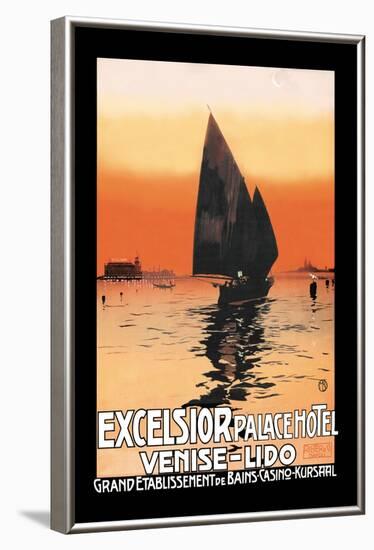 Excelsior Palace Hotel-Karl Michel-Framed Art Print