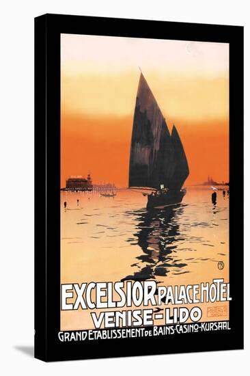 Excelsior Palace Hotel-Karl Michel-Stretched Canvas