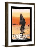 Excelsior Palace Hotel-Karl Michel-Framed Art Print