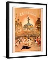 Excelsior-Forbes Co-Framed Art Print