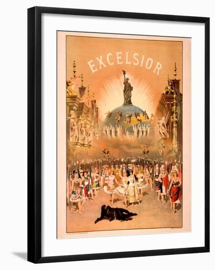 Excelsior-Forbes Co-Framed Art Print