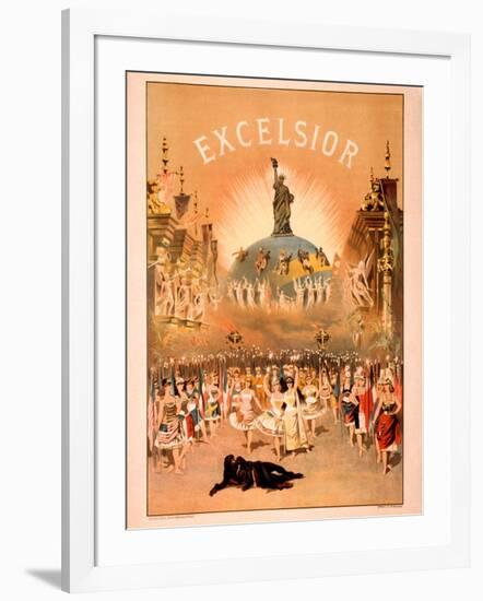 Excelsior-Forbes Co-Framed Art Print