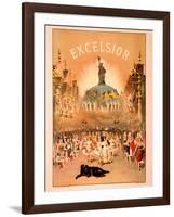 Excelsior-Forbes Co-Framed Art Print