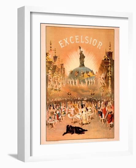 Excelsior-Forbes Co-Framed Art Print