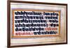 Excerpt from the Bhagavad-Gita (The Song of the Blesse), North Indian Manuscript, 18th Century-null-Framed Giclee Print