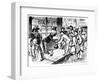 Excess a Fault, 1875-Swain-Framed Giclee Print