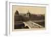 Exchange Bridge and Court of Justice-Helio E. Ledeley-Framed Art Print