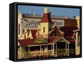 Exchange Hotel Dating from 1900, Kalgoorlie, Western Australia, Australia, Pacific-Ken Gillham-Framed Stretched Canvas