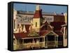 Exchange Hotel Dating from 1900, Kalgoorlie, Western Australia, Australia, Pacific-Ken Gillham-Framed Stretched Canvas