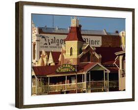 Exchange Hotel Dating from 1900, Kalgoorlie, Western Australia, Australia, Pacific-Ken Gillham-Framed Photographic Print