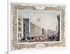 Exchange, New York City, Published 1850-C. Autenrieth-Framed Giclee Print