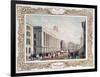 Exchange, New York City, Published 1850-C. Autenrieth-Framed Giclee Print