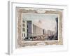 Exchange, New York City, Published 1850-C. Autenrieth-Framed Giclee Print