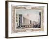 Exchange, New York City, Published 1850-C. Autenrieth-Framed Giclee Print