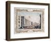 Exchange, New York City, Published 1850-C. Autenrieth-Framed Giclee Print