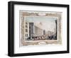 Exchange, New York City, Published 1850-C. Autenrieth-Framed Giclee Print